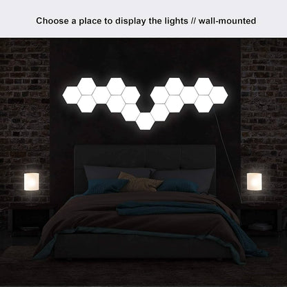 Luminaires Hexagonaux 6pcs