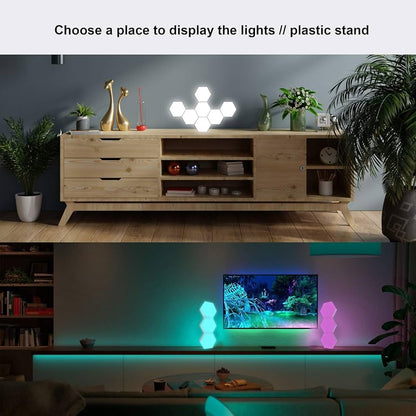 Luminaires Hexagonaux 6pcs