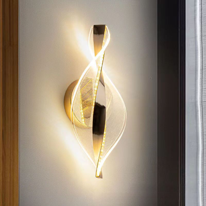 Lampe Murale Fleur de Chanvre – Élégance et Simplicité