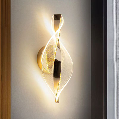Lampe Murale Fleur de Chanvre – Élégance et Simplicité