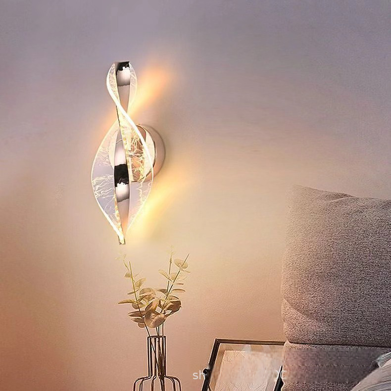Lampe Murale Fleur de Chanvre – Élégance et Simplicité