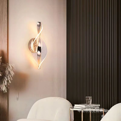 Lampe Murale Fleur de Chanvre – Élégance et Simplicité