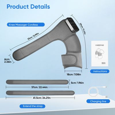 Masseur de Genou Sans Fil