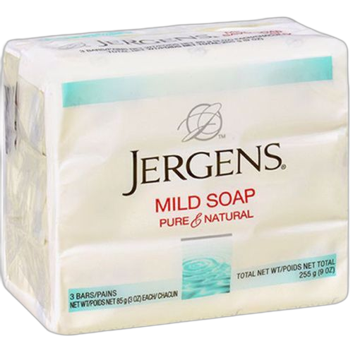 Jergens savon jergens 3 unités255g