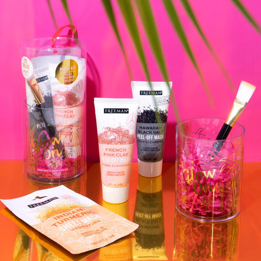 Coffret Masques Visage Freeman – Glow On Set