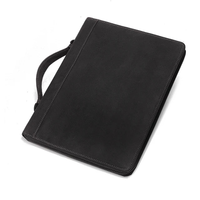 Porte-documents en cuir véritable pour iPad Pro