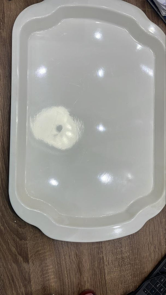 Plateau en porcelaine